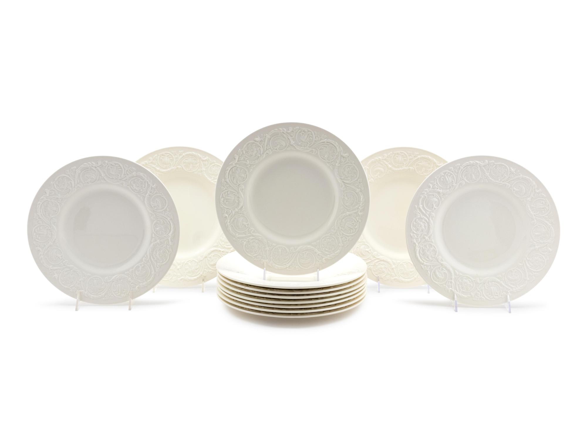 A Set of Twelve Wedgwood Chargers — 20th Century