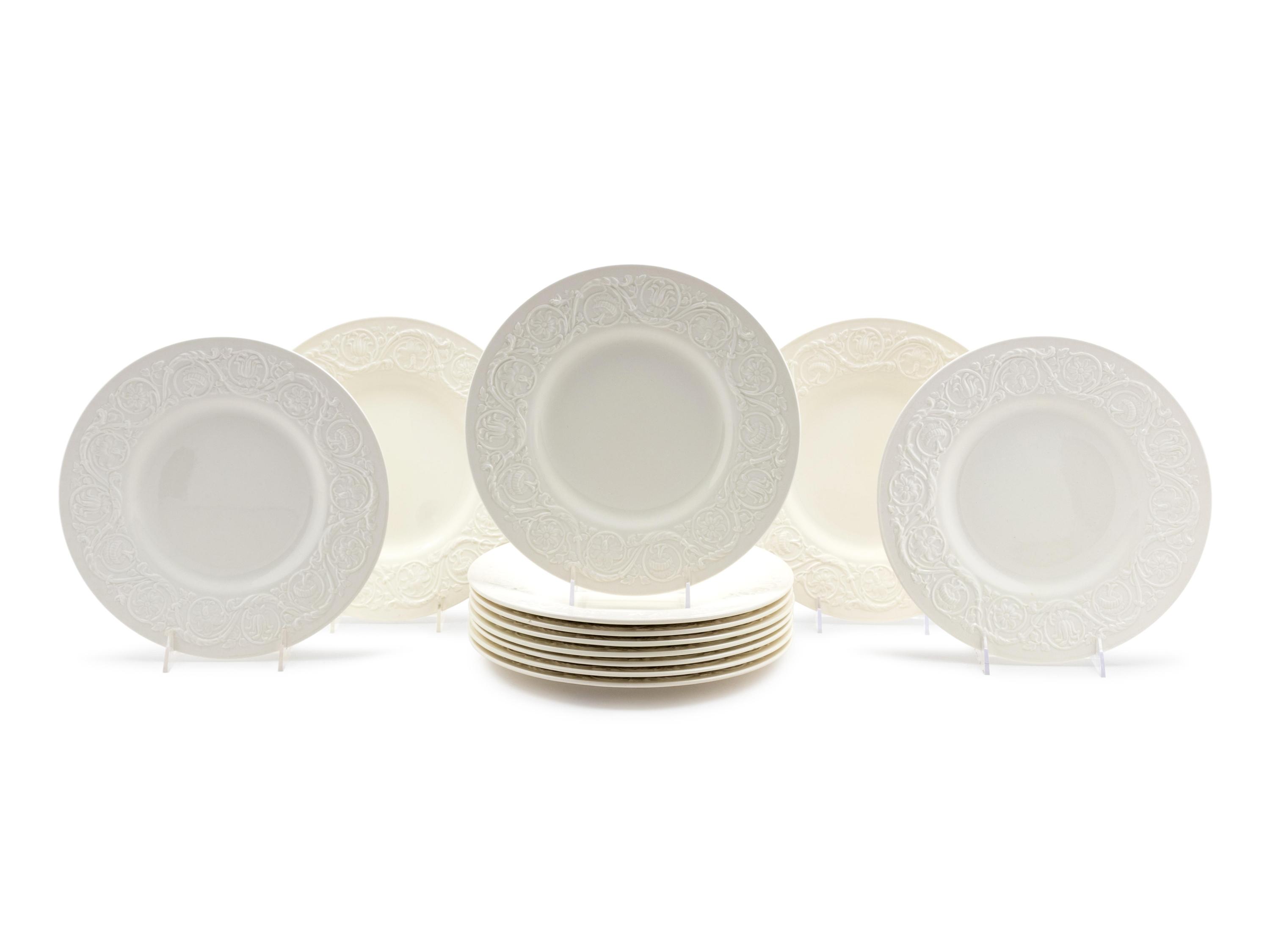 A Set of Twelve Wedgwood Chargers — 20th Century
