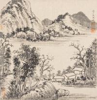 After Wu Hufan, (1894-1968), Landscapes