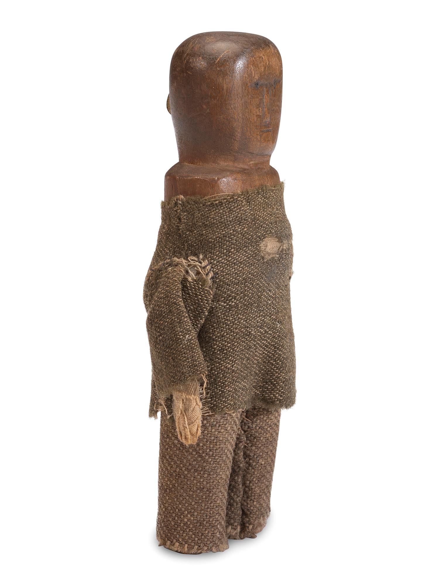 Woodlands Carved Doll