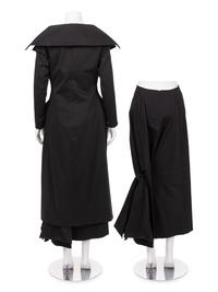 Two Yohji Yamamoto Pieces: One Coat and One Skirt, 1990-2000s