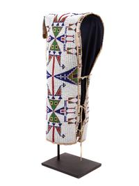 Sioux Beaded Hide Cradle