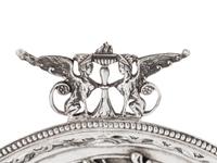 A Continental Silver Centerpiece Basket