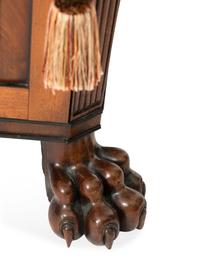 A Pair of Regency Mahogany Pedestal Cabinets