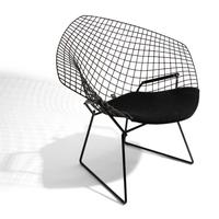 A Bertoia Diamond Chair