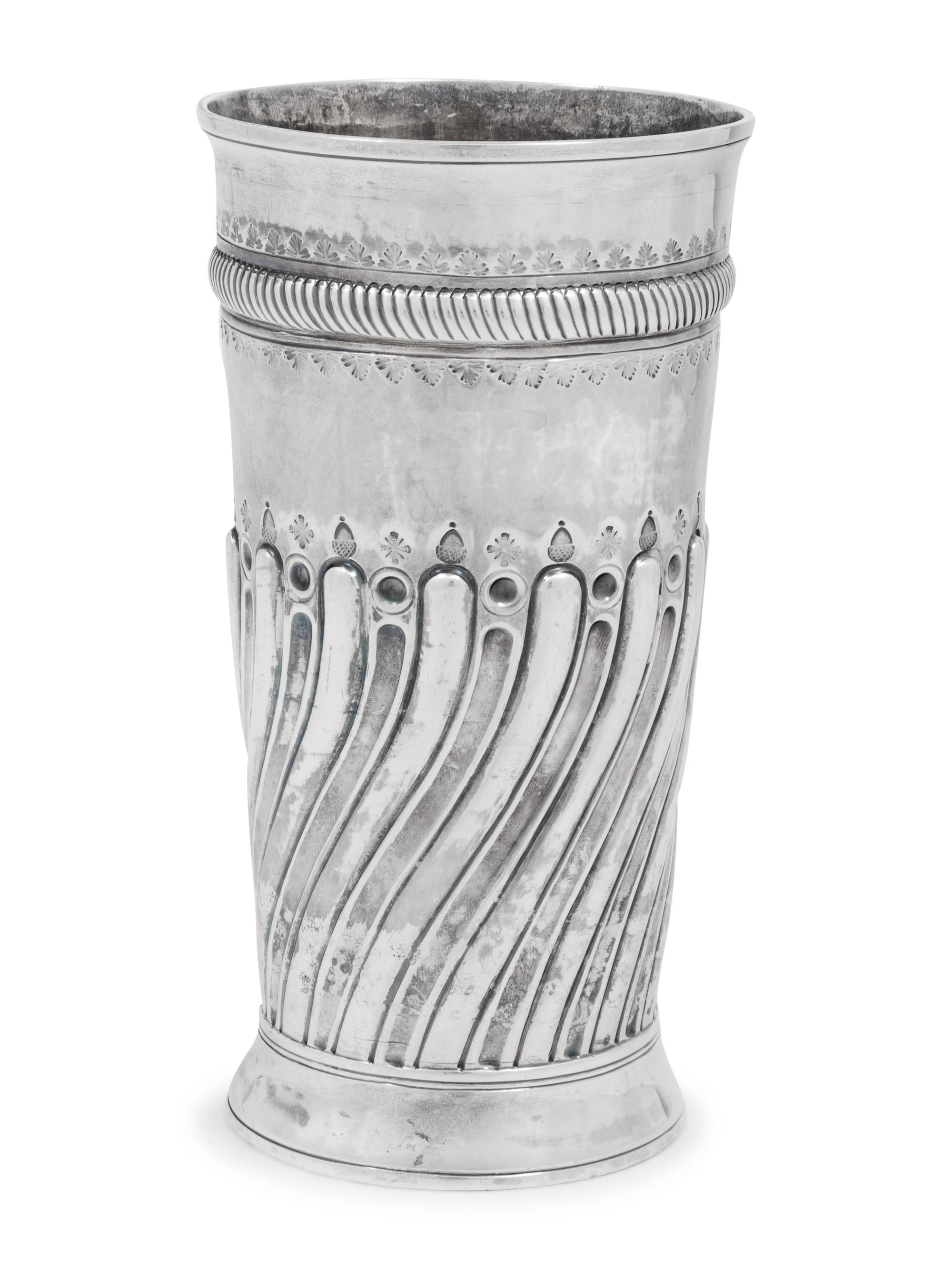 A George II Silver Beaker