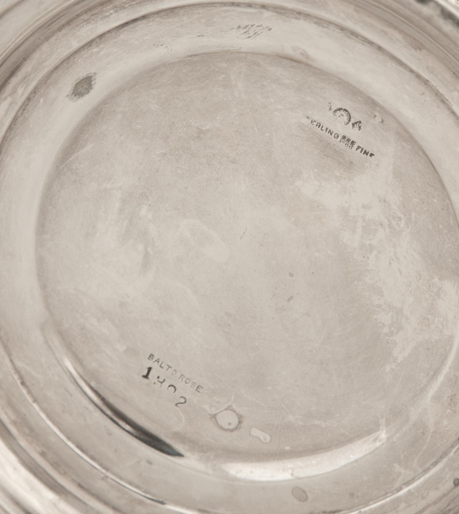 An American Silver Pitcher