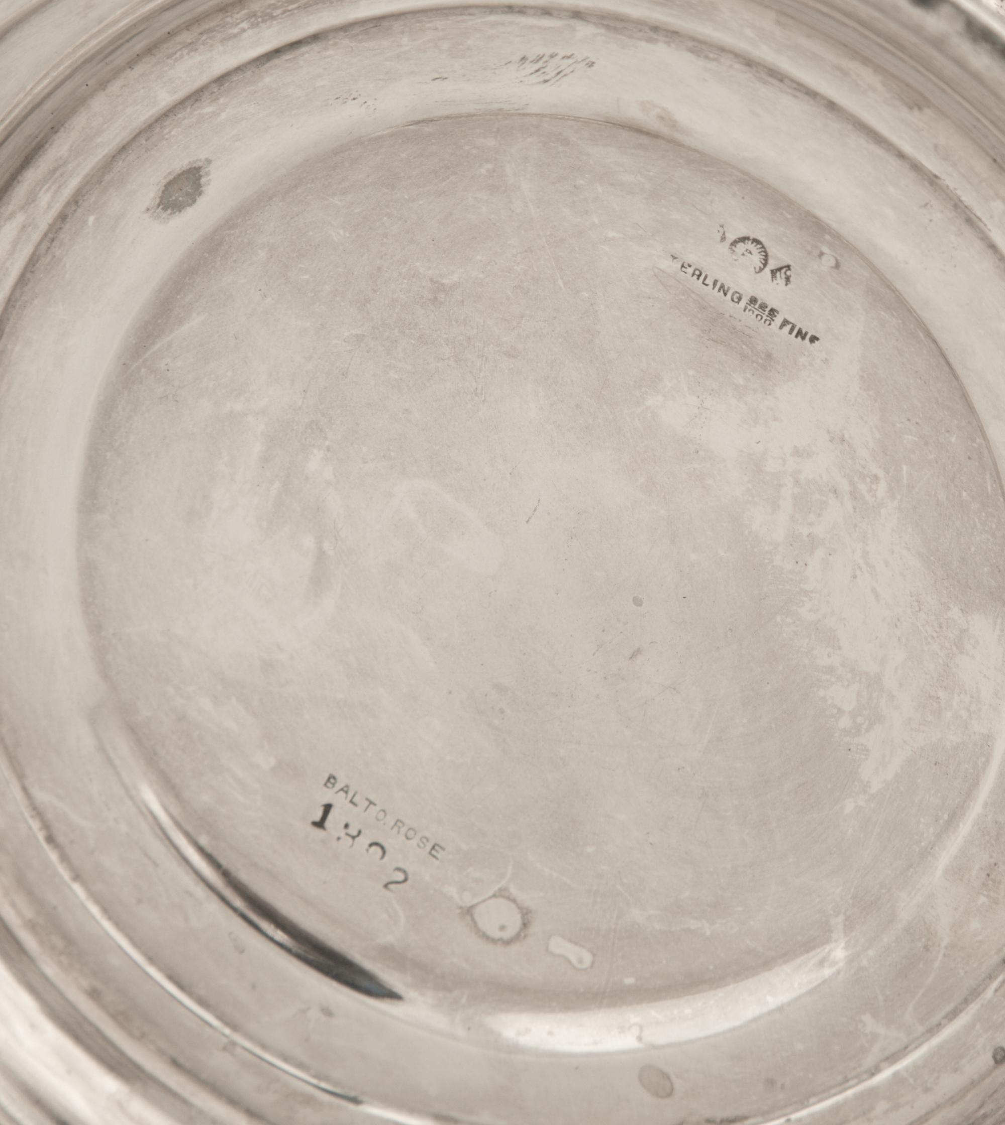 An American Silver Pitcher