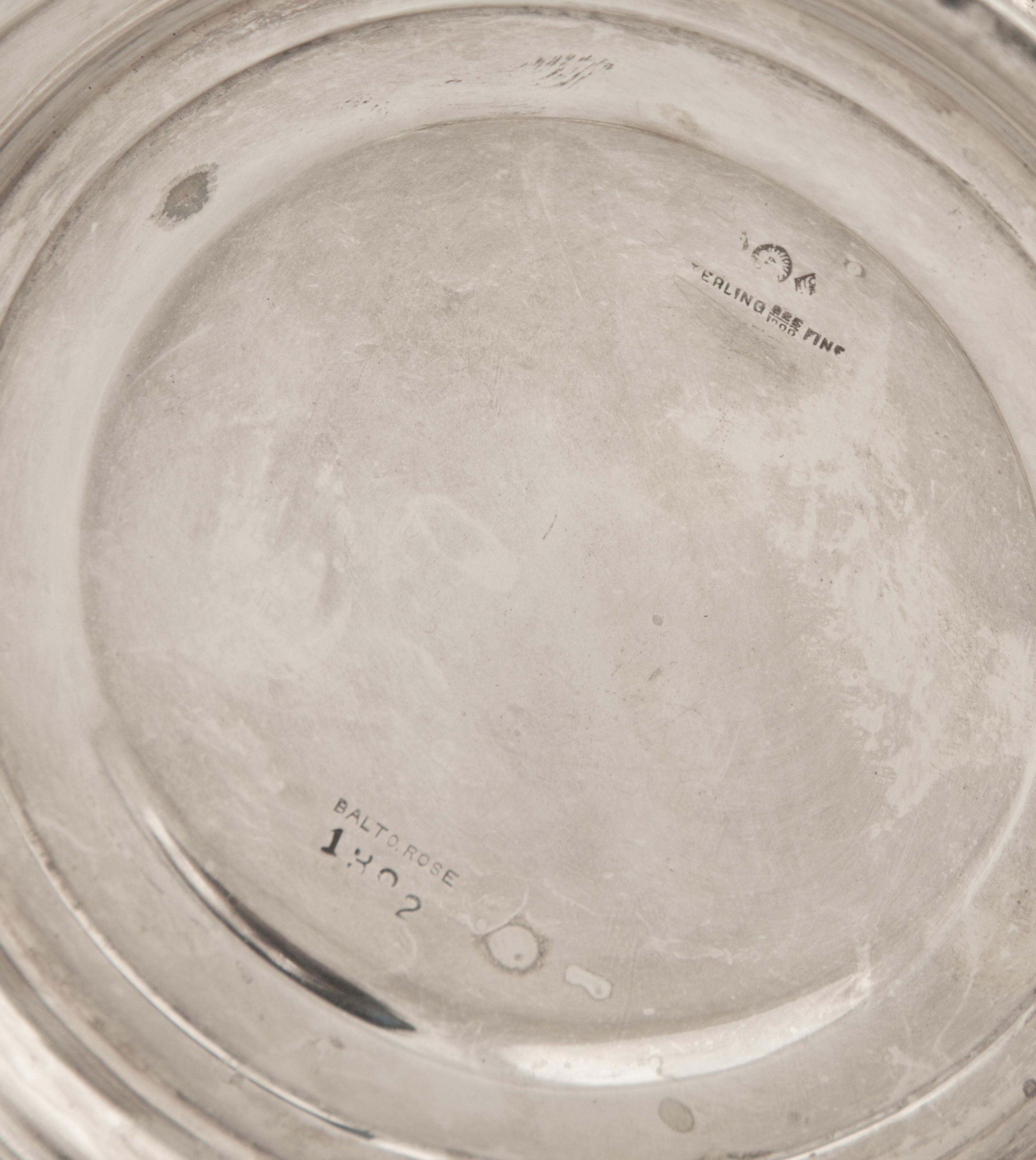 An American Silver Pitcher