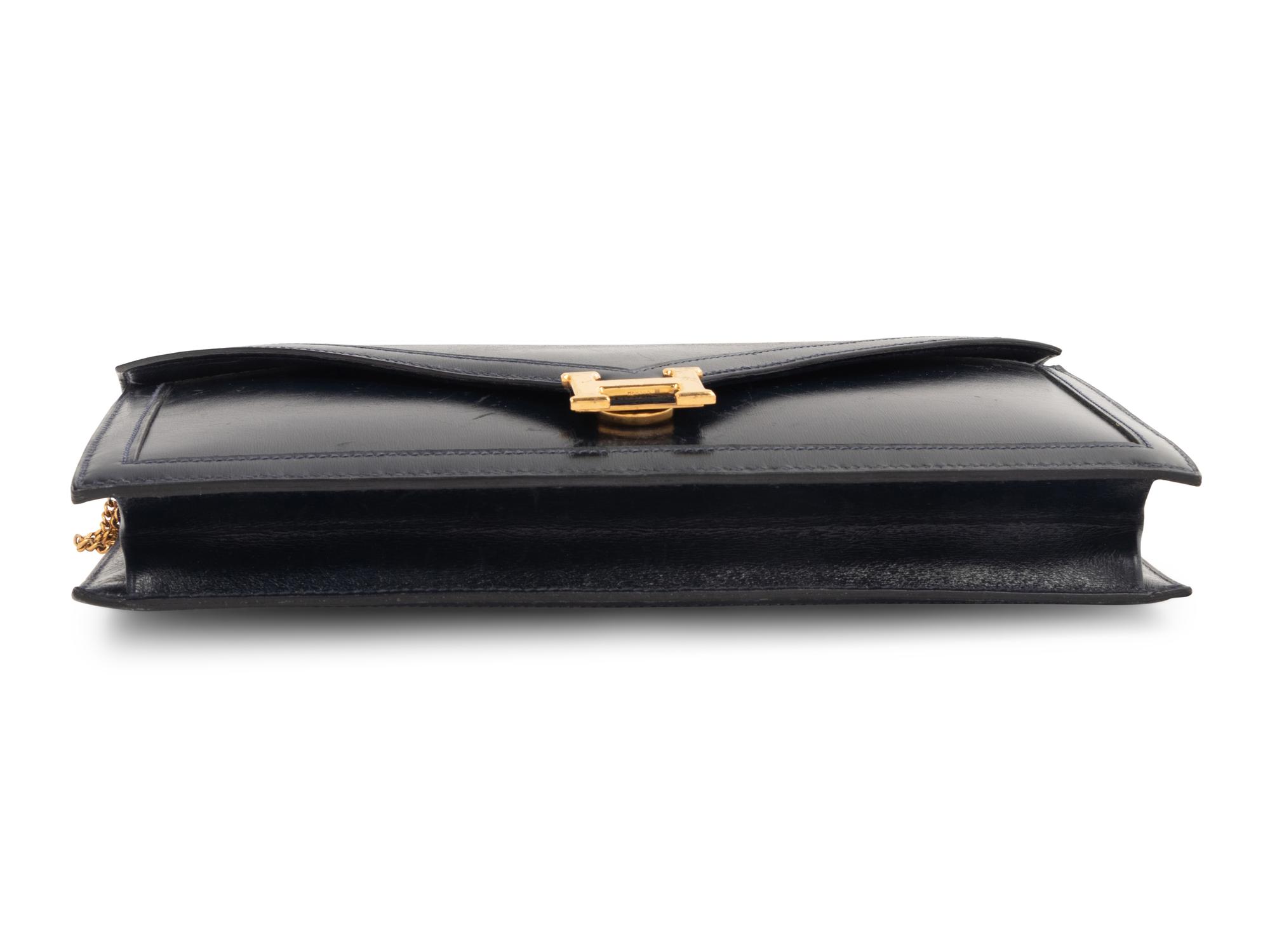 Hermès Leather Lydie Bag, 1987