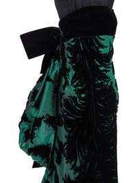 Two Designer Evening Items: One Yves Saint Laurent Ensemble, One Bill Blass Dress 1980-90s