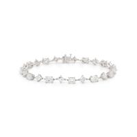 WHITE GOLD AND DIAMOND BRACELET