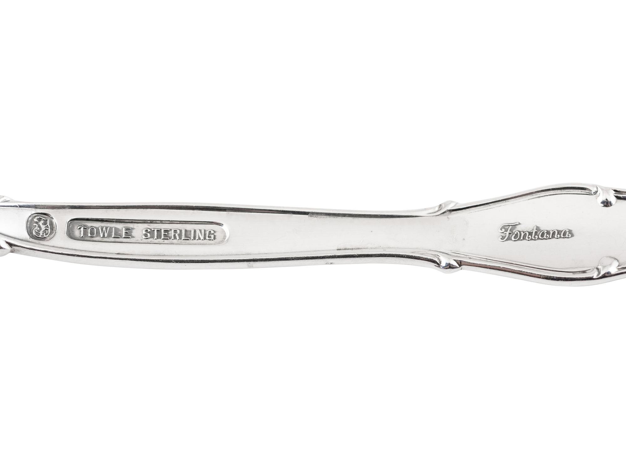An American Silver Flatware Service