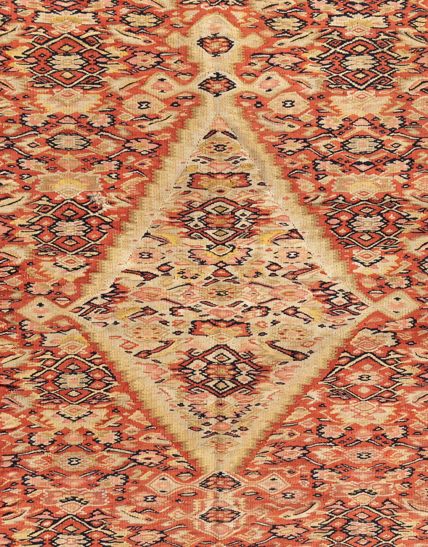 A Senneh Kilim Rug