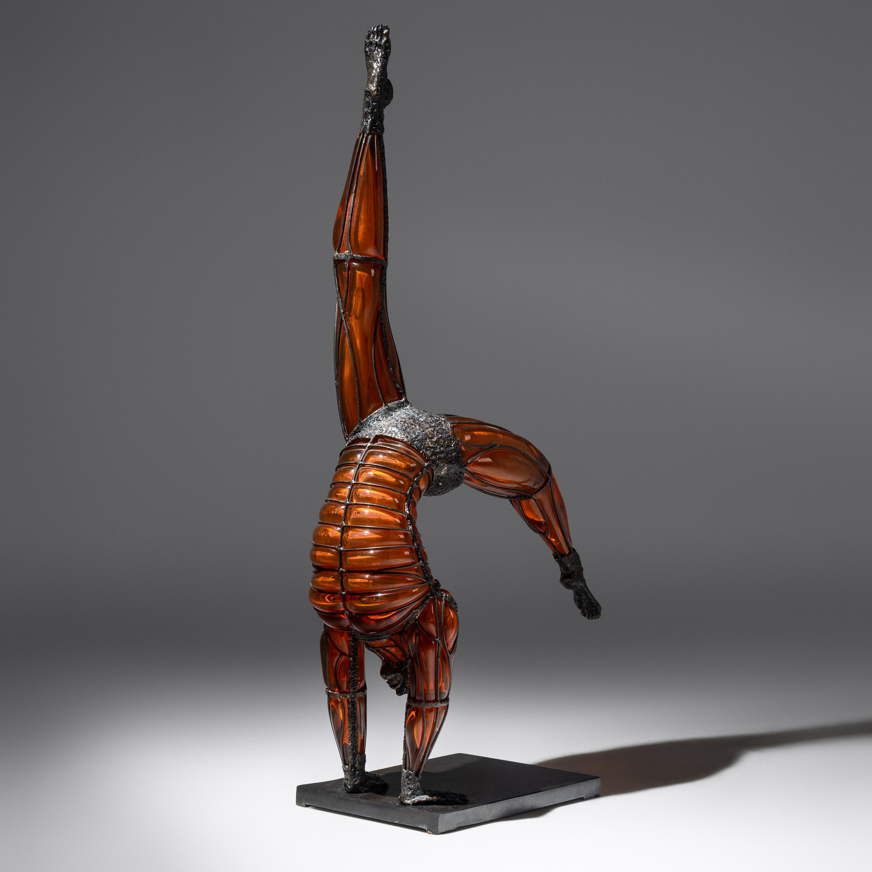 David Bennett (American, b. 1941) — Acrobat Handstand Sculpture, c. 2005