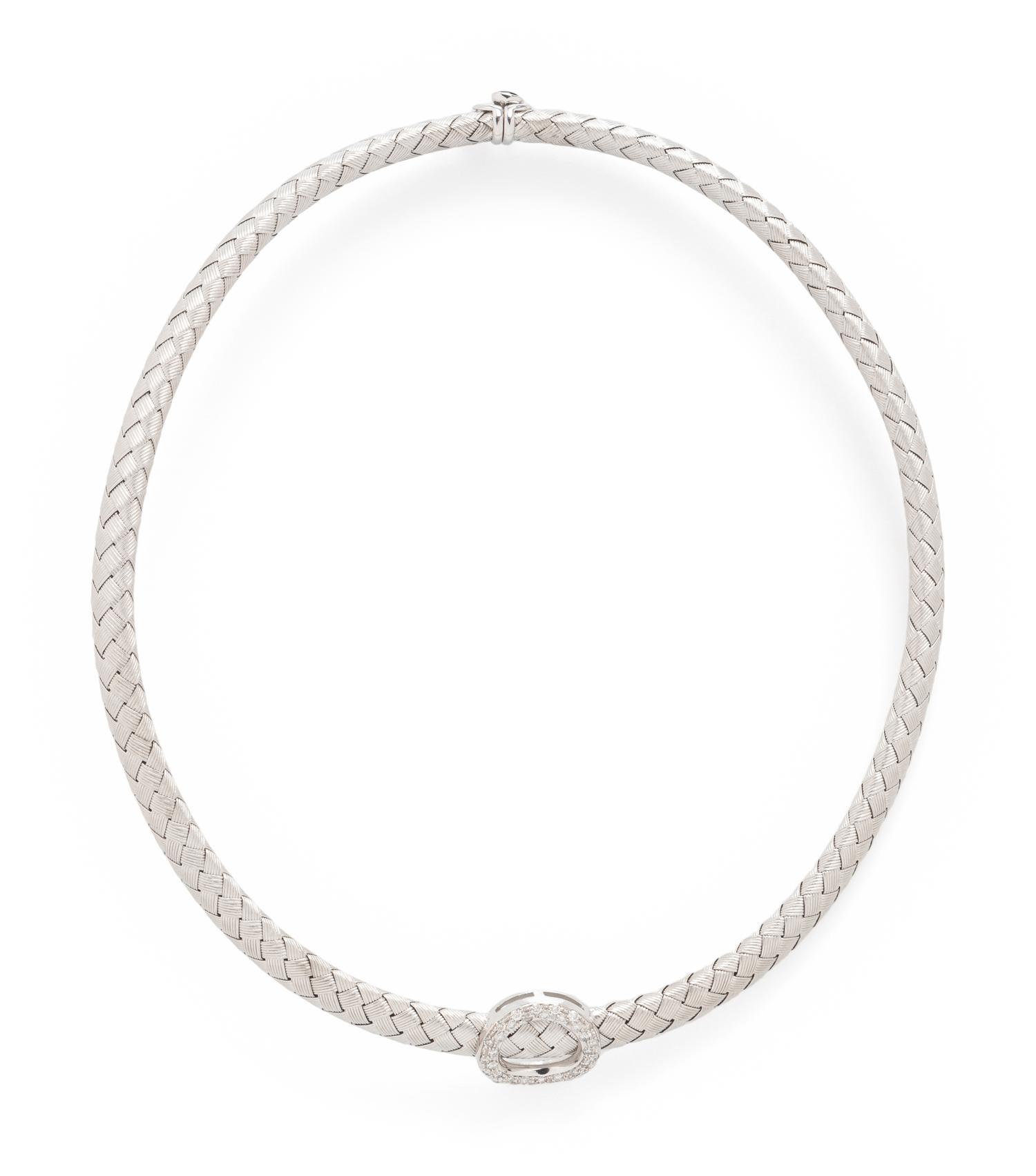 WHITE GOLD AND DIAMOND SET