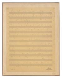 Études Australes, Piano Solo. Book II, Transcriptions to Musical Staves XV, No. 1, 1974-75