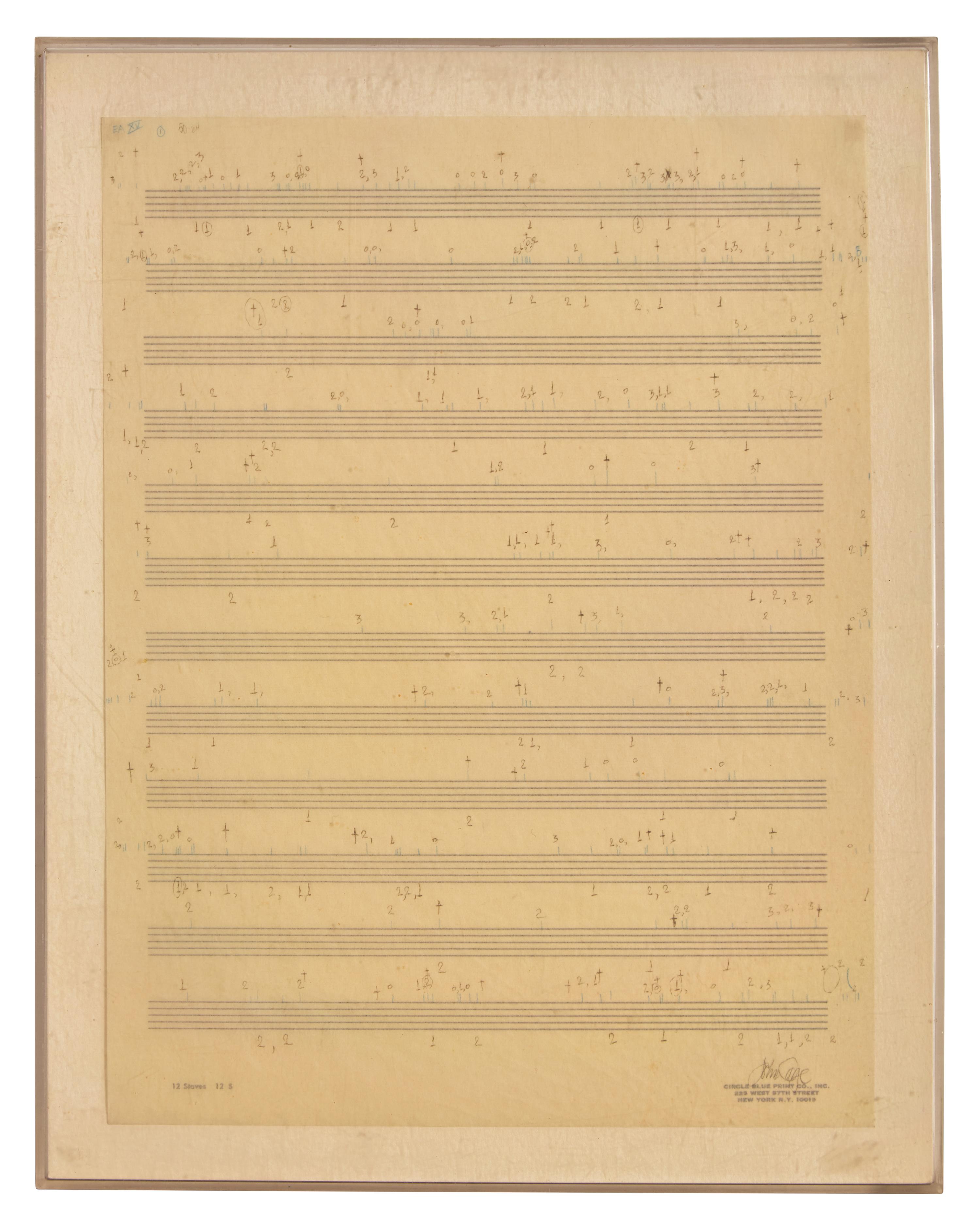 Études Australes, Piano Solo. Book II, Transcriptions to Musical Staves XV, No. 1, 1974-75