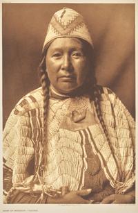 Edward Curtis (American, 1868-1952) — Wife of Mnainak - Yakima Plate 221
