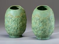Pair of Daisy Vases