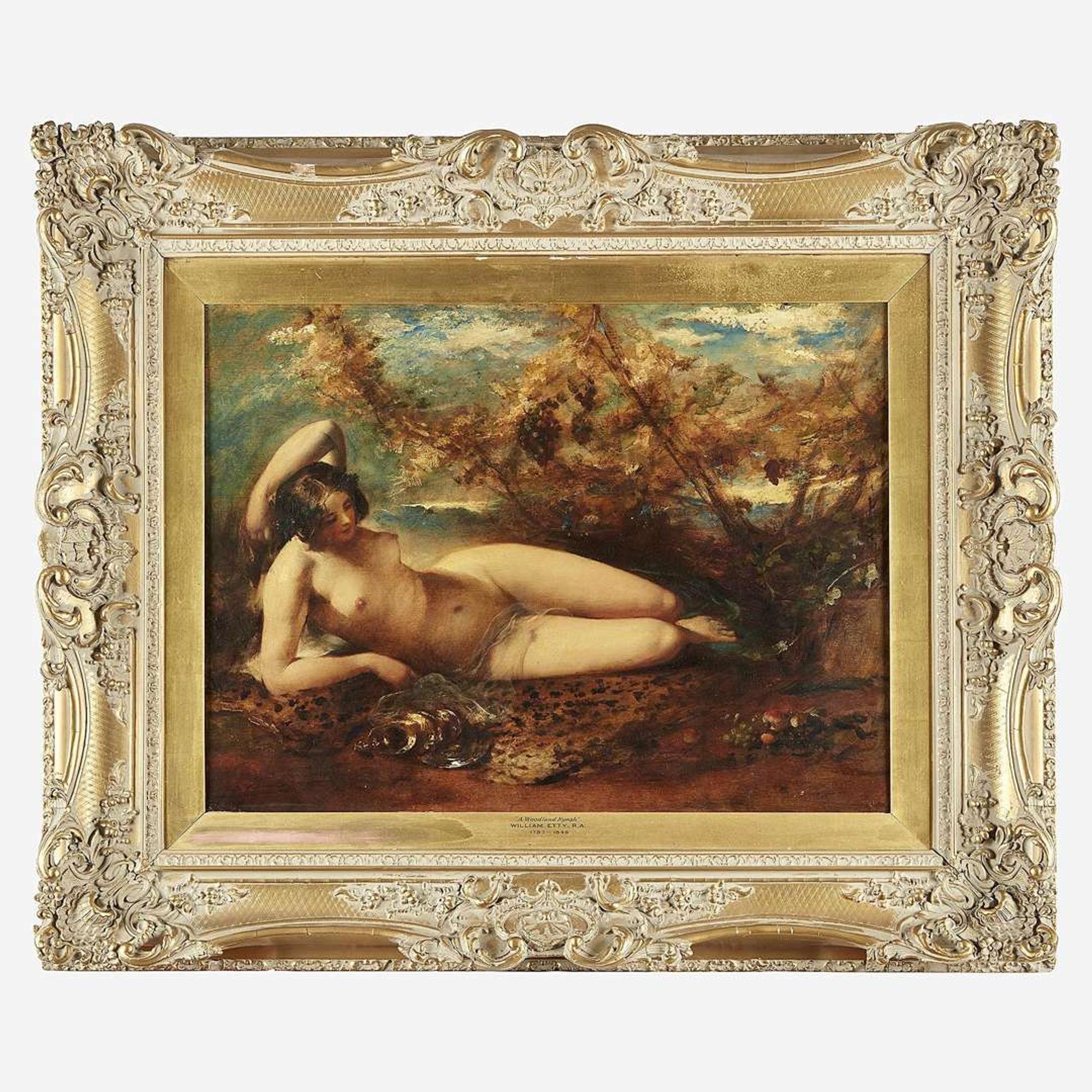 William Etty (British, 1787–1849) Woodland Nymph
