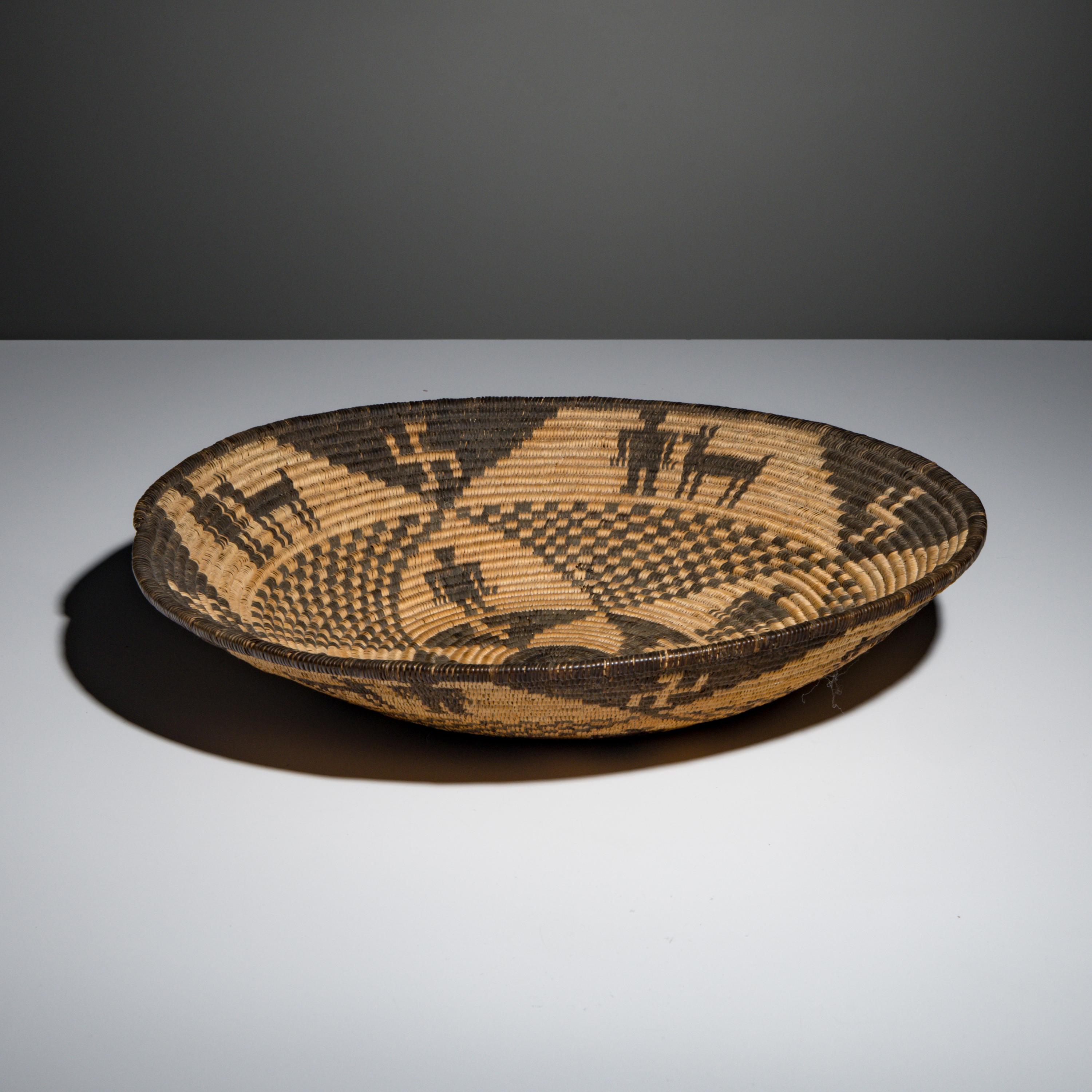 Apache Figural Basket
