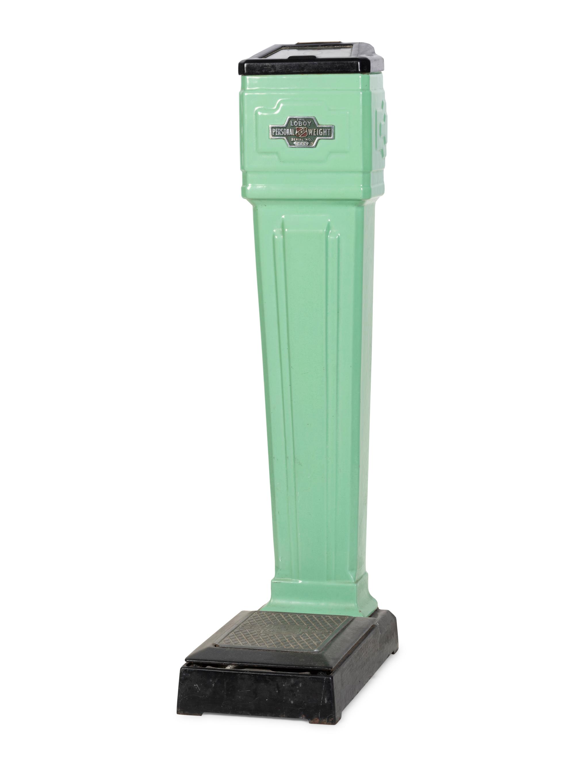 A Rock-Ola Manufacturing Co. 'LoBoy' Penny Scale