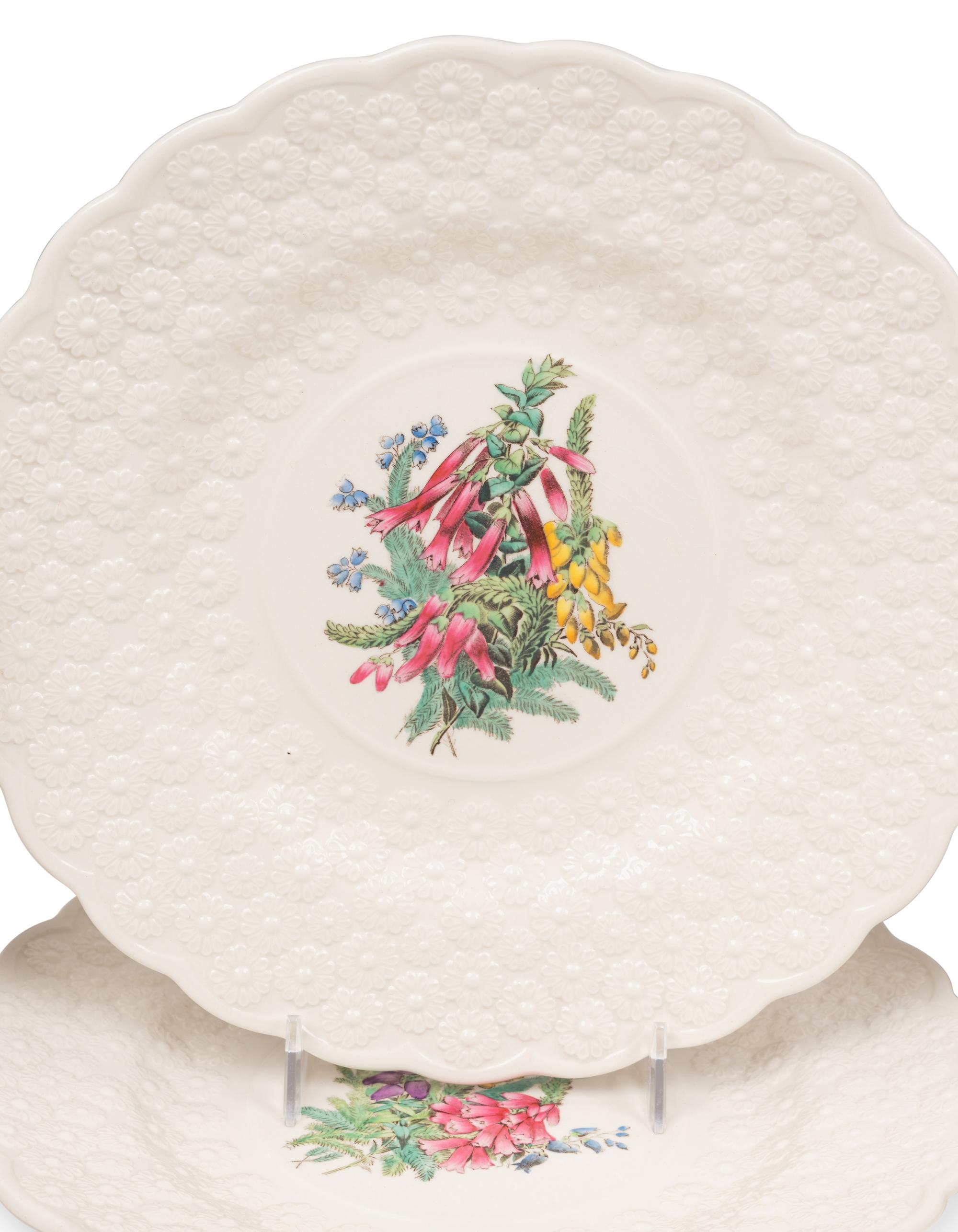 A Set of Twelve Spode Ceramic Dessert Plates