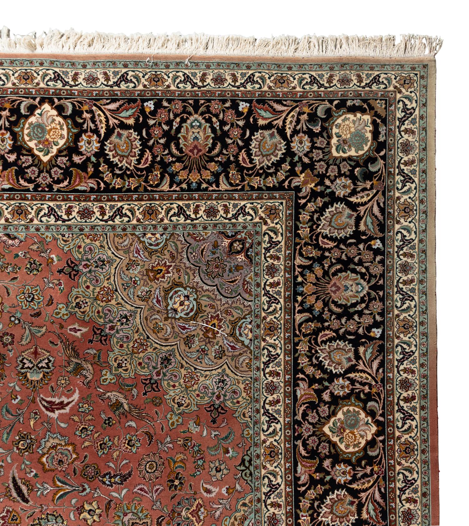 A Tabriz Rug
