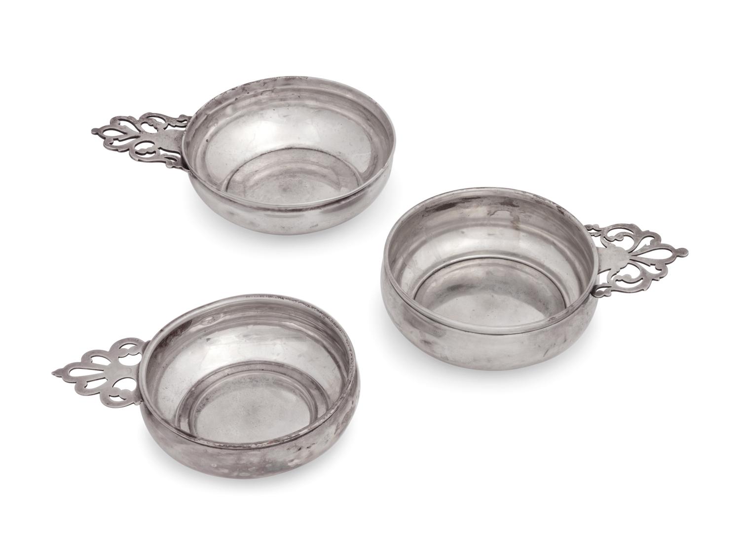 A Collection of Silver Dishes and Trays