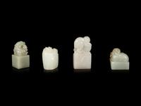 Four Chinese Jade Seals