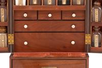 A Regency Figured Mahogany Travelling Apothecary Chest