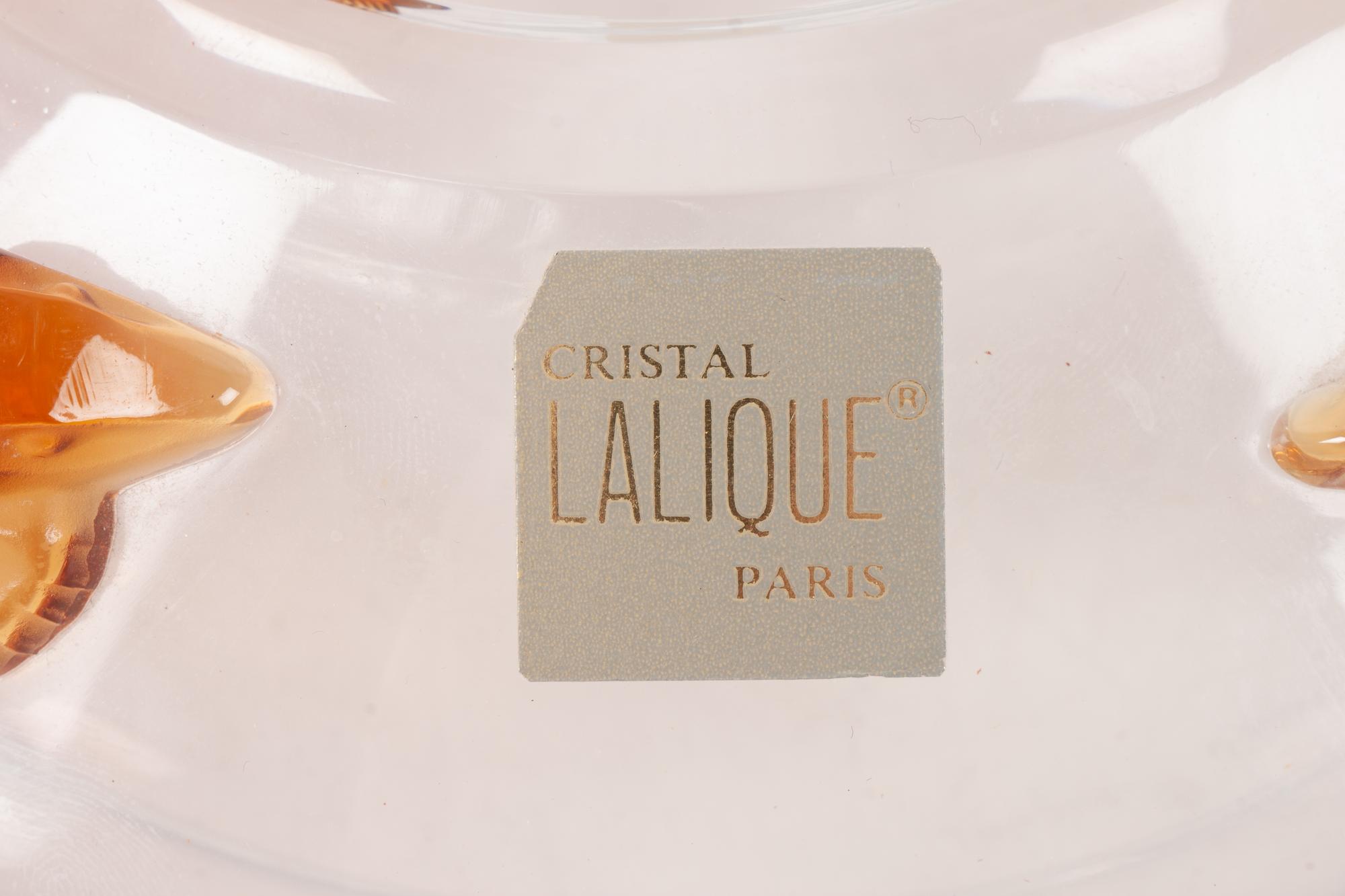 A Lalique Serpent Bowl