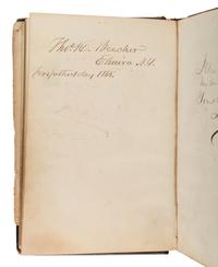 [LINCOLN, Abraham (1809-1865), DOUGLASS, Frederick (ca 1818-1895), and others - AUTOGRAPH ALBUM].