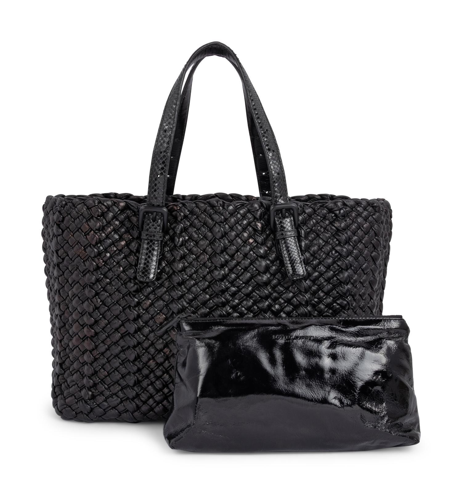 Bottega Veneta Intrecciato Leather Tote with Pouch, c. 2015-20