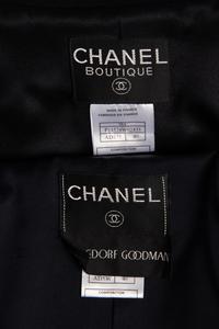 Chanel Navy Three-Piece Ensemble and Pea Coat, 1998-1999