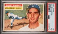 A 1956 Topps Sandy Koufax Baseball Card No. 79 (PSA 3 VG) from The Collection of David Eisenhower