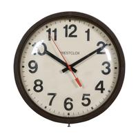 A Westclox Electric Wall Clock Diameter 14 inches.