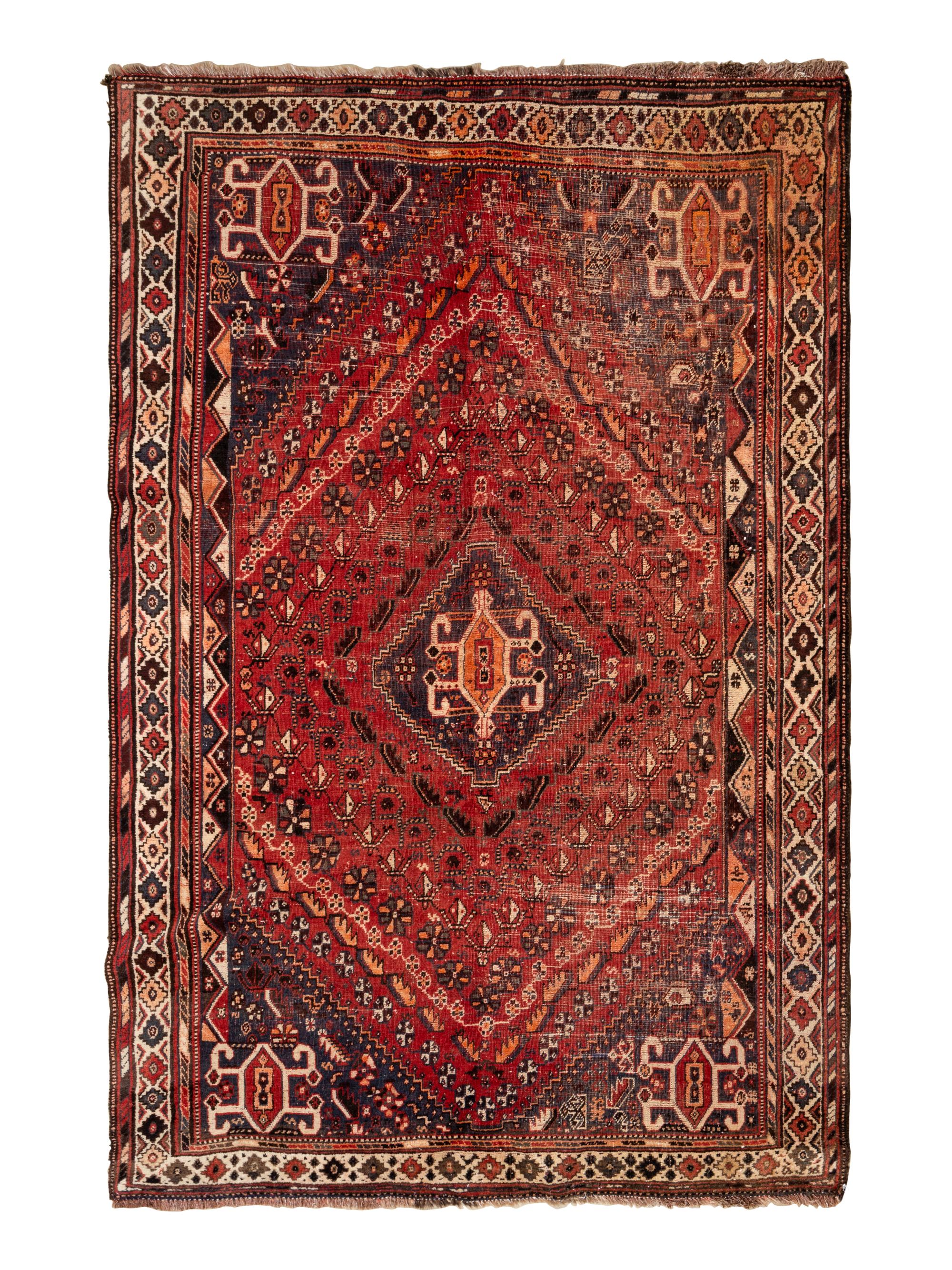 A Shiraz Wool Rug