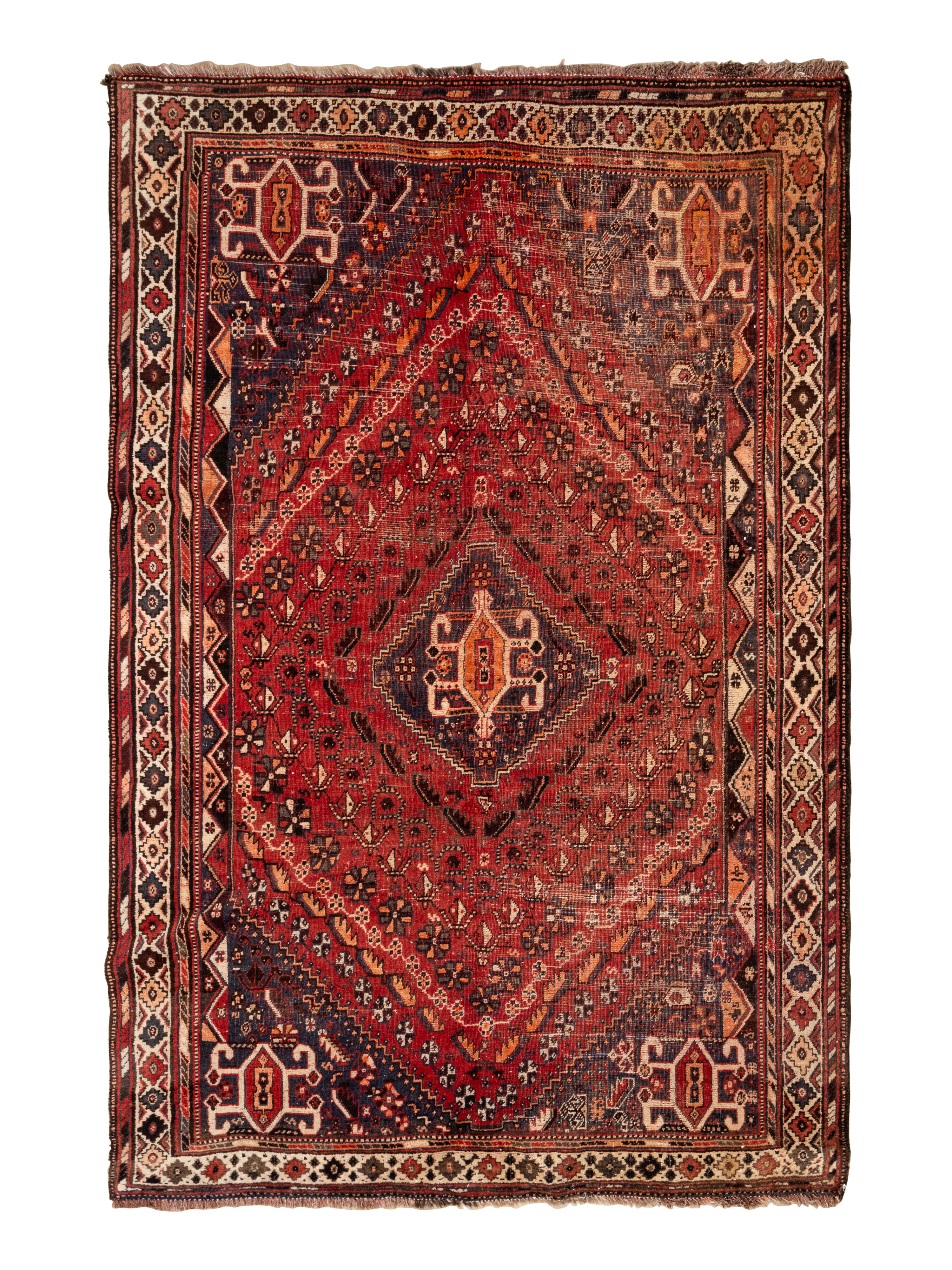 A Shiraz Wool Rug