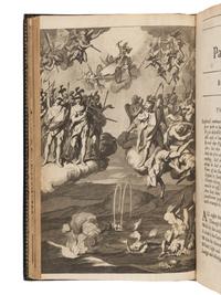 MILTON, John (1608-1674). Paradise Lost a Poem in Twelve Books . London: Miles Flesher for Richard Bently and Jacob Tonson, 1688.