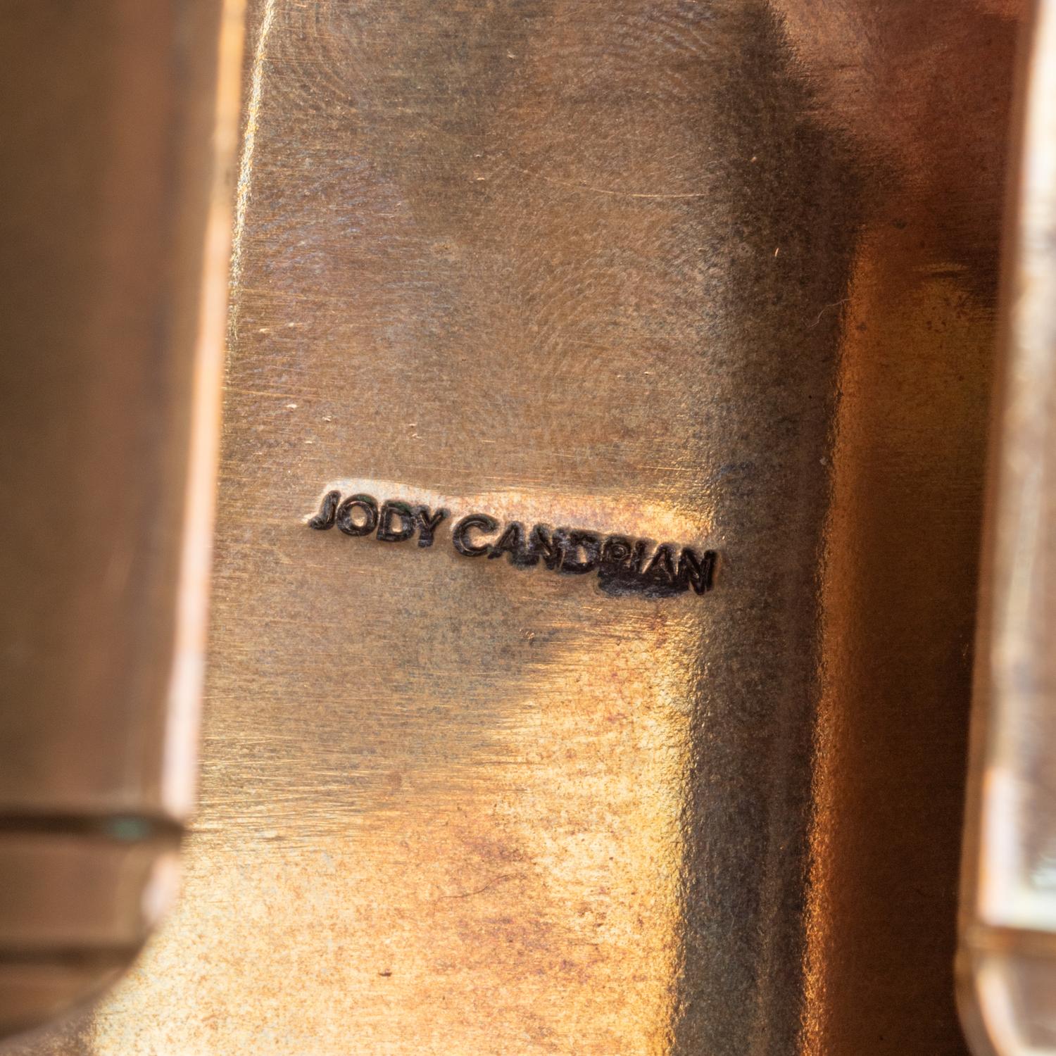 JODY CANDRIAN, CUFF BRACELET & BOLO TIE