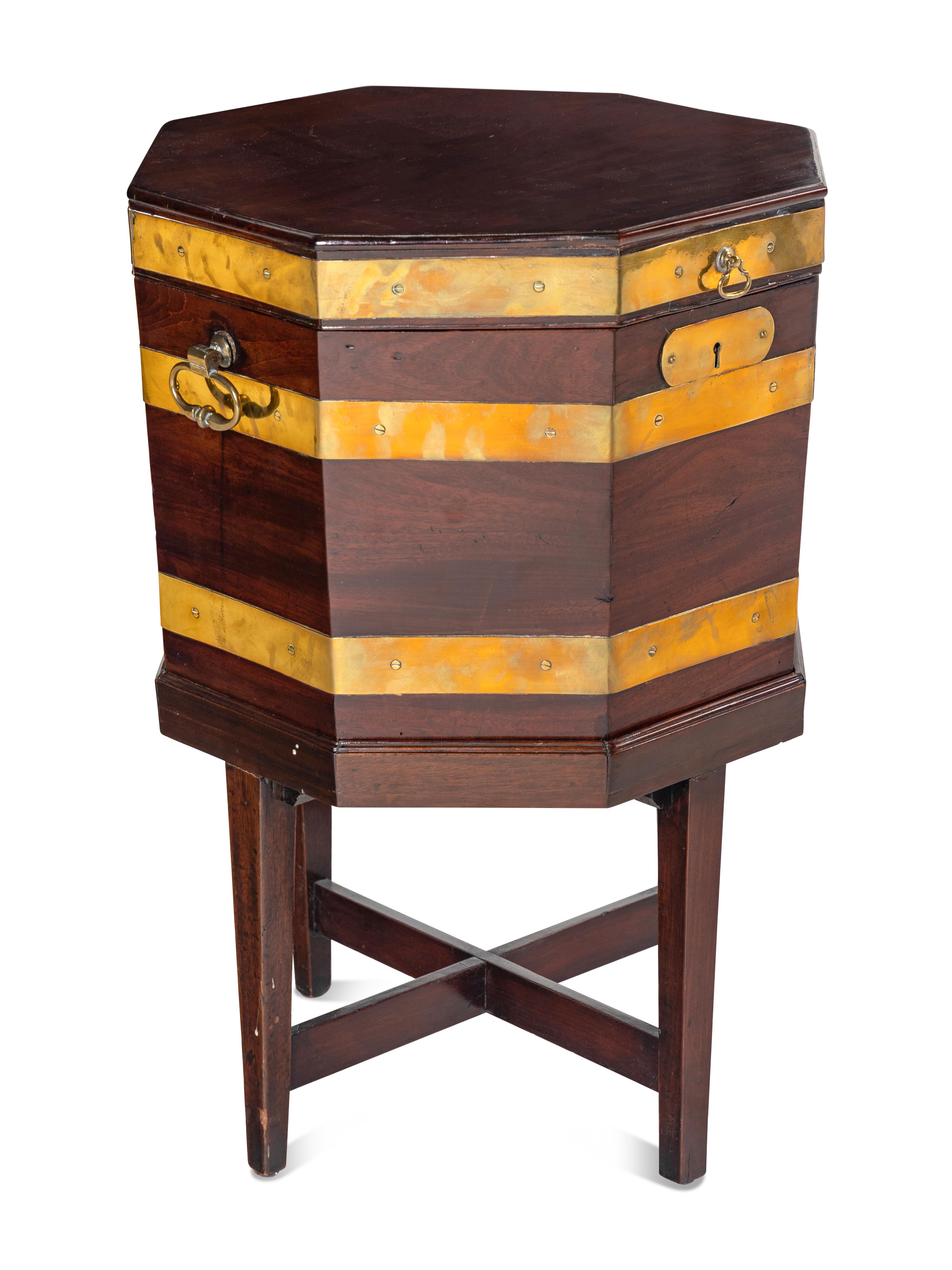 A George III Mahogany Cellarette