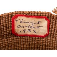 Tlingit Baskets