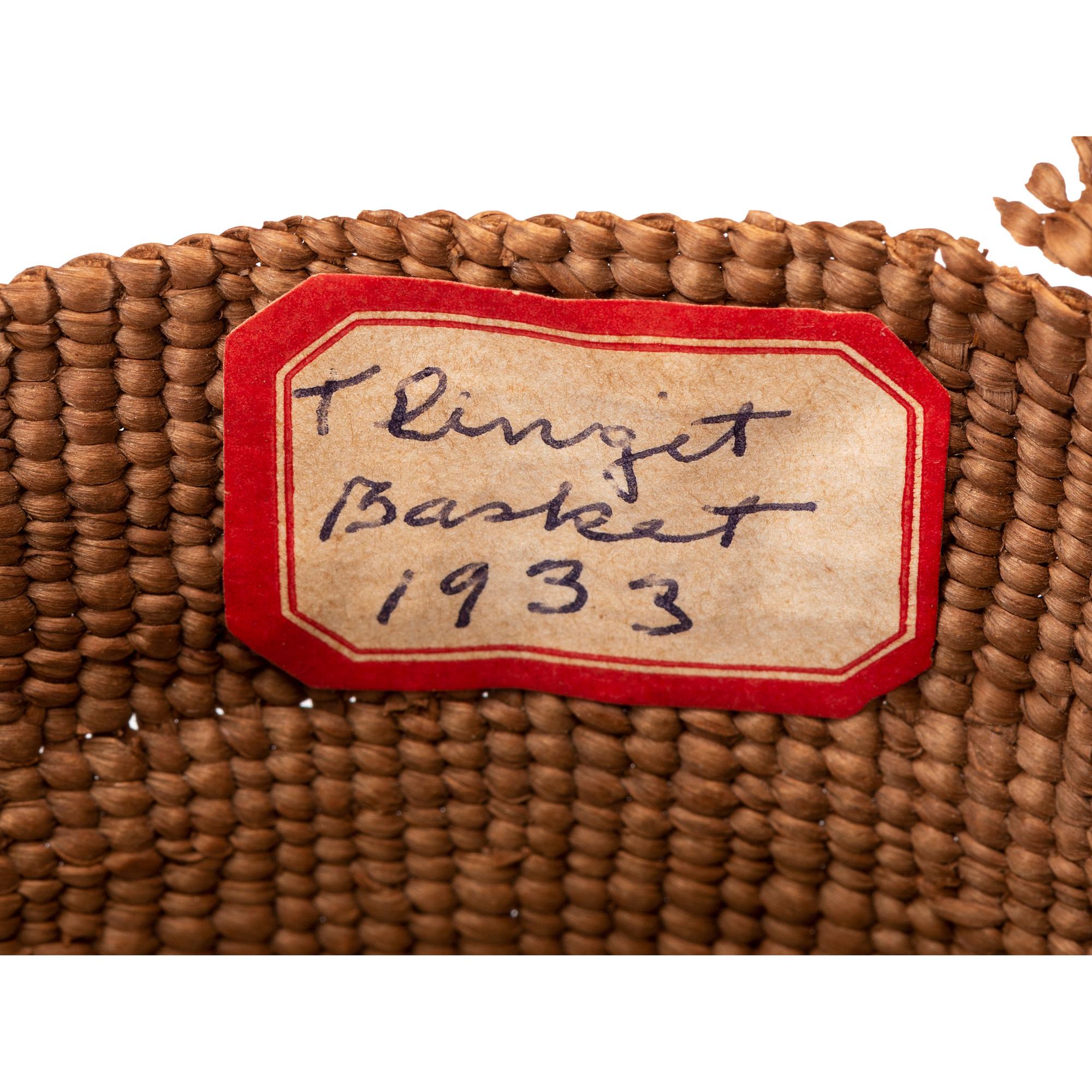 Tlingit Baskets