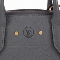 A Louis Vuitton Gray Calf Leather City Steamer MM Louis Vuitton