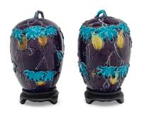 A Pair of Chinese Export Porcelain Jars