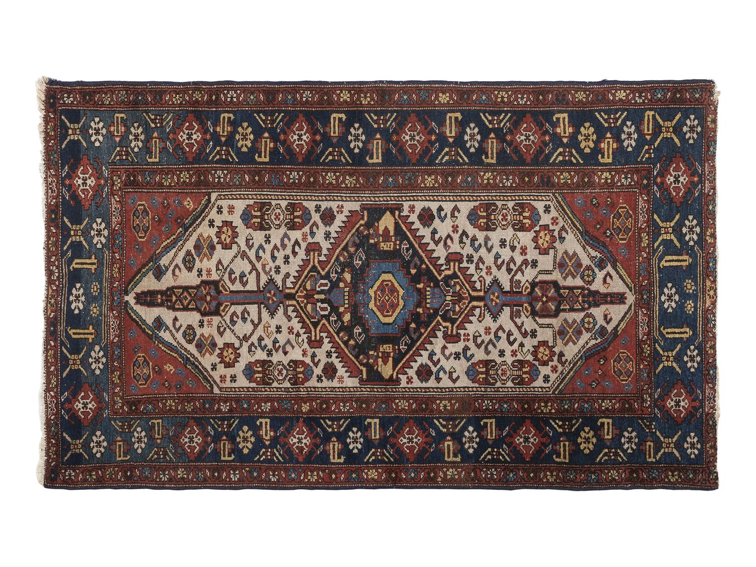 A Hamadan Wool Rug
