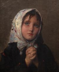 Léon-Jean-Basile Perrault, (French, 1832-1908), Supplication