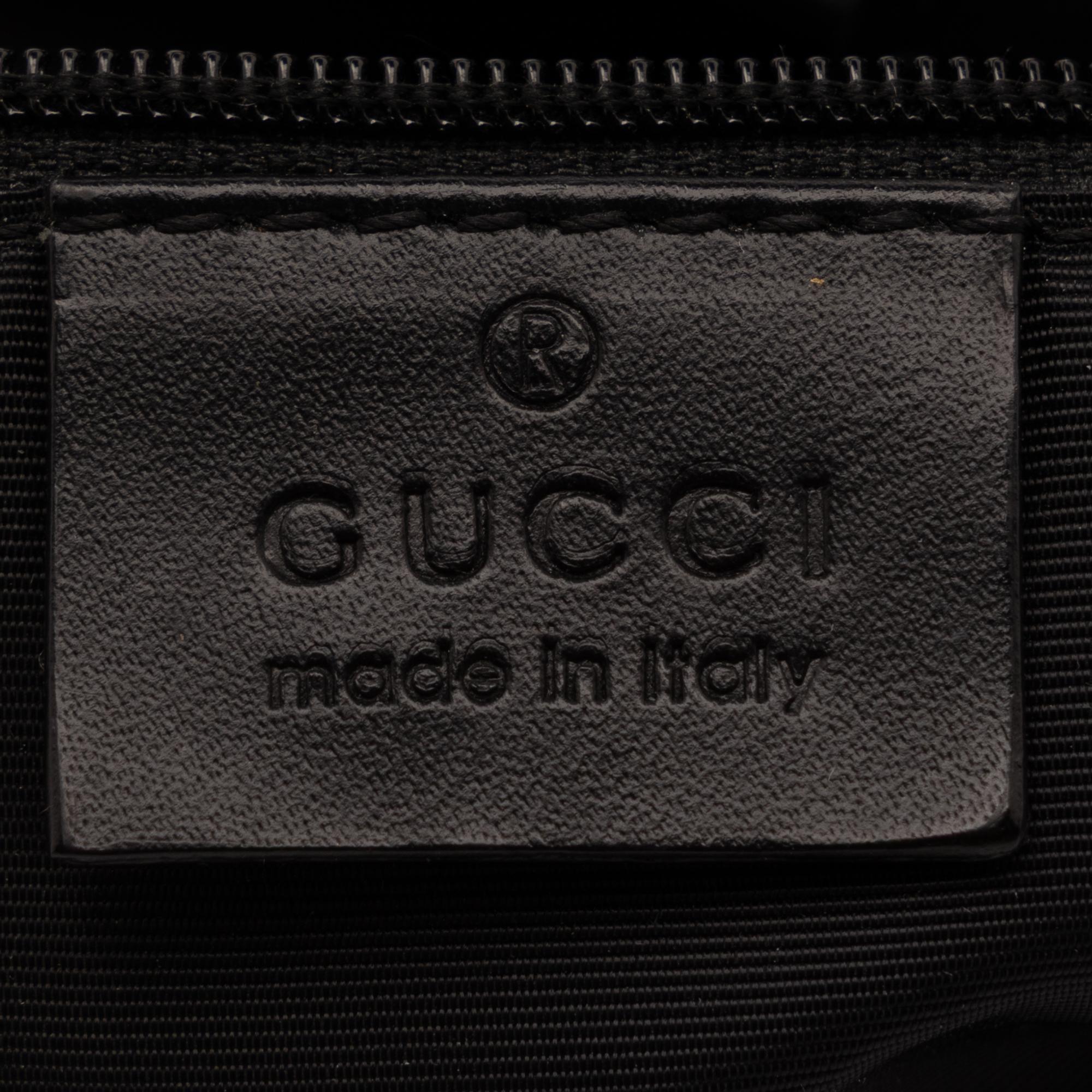 Gucci by Tom Ford, Black Monogram Jackie Hobo